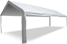 Telo tetto in pvc copertura per gazebo 4x10 impermeabile 450gr/mq bianco EG56685