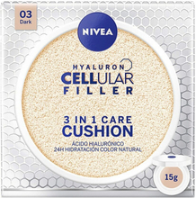 Cremet Make Up Foundation Nivea Hyaluron Cellular Care Cushion 3-i-1 (15 g)