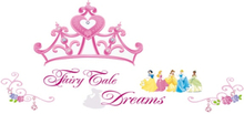 Fairy Tale Dreams. Flot wallsticker med prinsesser, smykker mm.