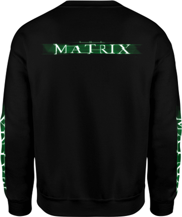 The Matrix Logo Code Sweatshirt - Black - XL - Black