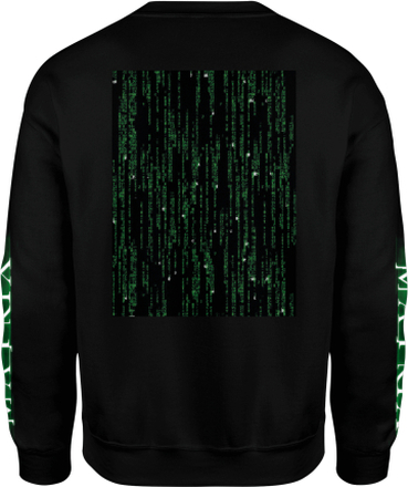 The Matrix Code Sweatshirt - Black - XL - Black