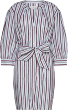 Rwb Stripe Short Shirt Dress Ls Kort Kjole Multi/patterned Tommy Hilfiger