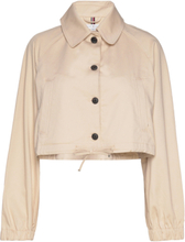 Cotton Twill Jacket Outerwear Jackets Light-summer Jacket Beige Tommy Hilfiger