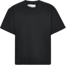Gp Heavy Tee - Black T-shirts Short-sleeved Svart Garment Project*Betinget Tilbud
