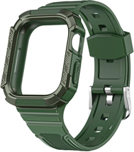 Apple Watch 40mm bi-color cover with watch strap - Grass Green / Green