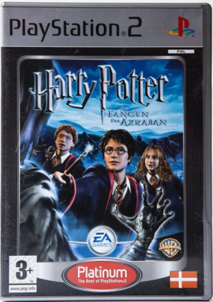 Harry Potter og Fangen Fra Azkaban (Danskt) - Platinum - Playstation 2 (begagnad)