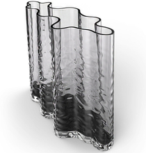 Cooee Design Gry Wide vase, 19 cm, smoke