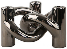 Cooee Design Lykke Three lysestake, dark silver