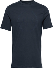T-Shirt Tops T-Kortærmet Skjorte Navy Armani Exchange