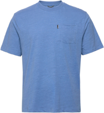 Slub Pocket T-Shirt Tops T-Kortærmet Skjorte Blue Penfield
