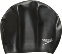 Long Hair Cap Sport Sports Equipment Swimming Accessories Black Speedo