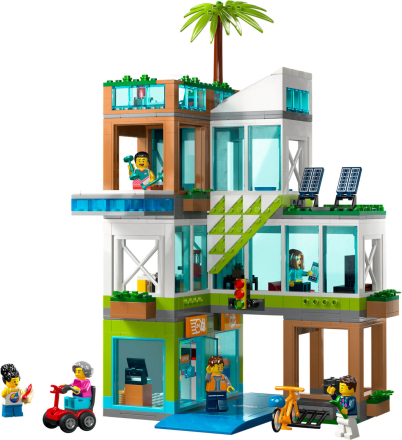 LEGO City: Apartment Building, Modular Construction Set (60365)