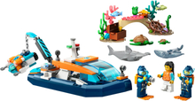 LEGO City: Explorer Diving Boat Set with Submarine Toy (60377)