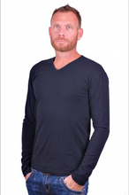 Alan Red t-shirt Model Oslo (Longsleeve) Blue