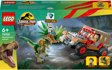 LEGO Jurassic Park Dilophosaurus Ambush Dinosaur Toys (76958)
