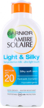 Garnier Ambre Solaire Light & Silky Zonnebrandcrème SPF 20