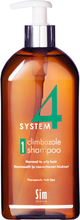 SIM Sensitive System 4 Therapeutic Hair SPA Climbazole Shampoo 1 Normal to Oily Hair - 500 ml