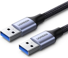 UGREEN 80790 USB 3.0 A til A-kabel 1m USB 3.0 til USB 3.0-kabel Han-til-han-kabel Nylonflettet ledni