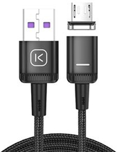 KUULAA Strong Magnetic Micro USB Cable Charging Cable 3A Fast Charging USB Charger Data Cable, 1m