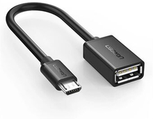UGREEN Micro USB OTG-kabeladapter til Xiaomi Redmi Note 5 Samsung S6 Tablet Micro USB-stik Android U