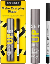 Size Up Mascara & 12 Hour Eye Pencil Kit - Zestaw do makijażu