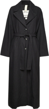 Odette Linen Outerwear Coats Winter Coats Black Brixtol Textiles