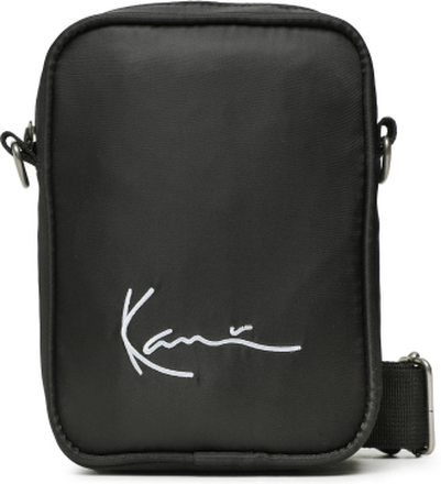 Handväska Karl Kani Signature Small Messenger Bag 4002864 Black