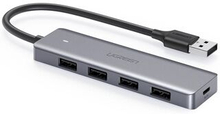 UGREEN 50985 USB Hub Adapter USB 3.0 til 4 Porte USB 3.0 + Micro USB Ladeport Multifunktions USB Con
