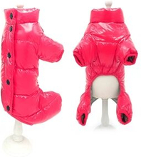 TG-CL06 Solid Color Pet Dog Coat Waterproof Winter Puppy Outwear Costumes