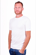 Alan Red T-Shirt Ottawa White (Two pack) ( stretch )