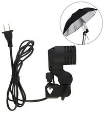 E27 Universal Screw Umbrella Holder Adapter Socket Photo Light Stand Mount Bulb Holder for Photograp