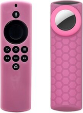 For Amazon Alexa Fire TV Stick Lite + AirTag 2-in-1 Washable Flexible Silicone Case