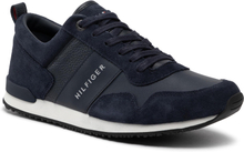 Sneakers Tommy Hilfiger Iconic Leather Suede Mix Runner FM0FM00924 Midnight 403