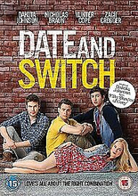 Date and Switch DVD (2015) Nicholas Braun, Nelson (DIR) cert 15 English Brand New