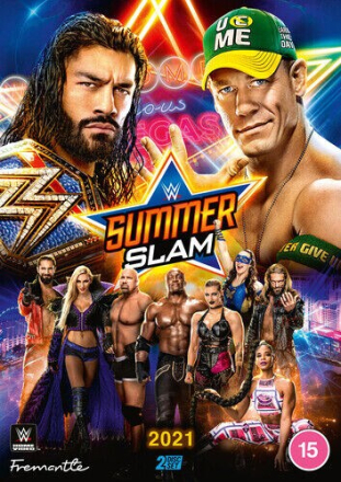 WWE: Summerslam 2021 DVD (2021) Nikki A.S.H. cert 15 2 discs Brand New