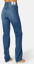 Calvin Klein Jeans High Rise Straight 1BJ Denim Dark 26/32