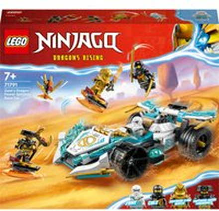 LEGO NINJAGO: Zane Dragon Power Spinjitzu Race Car Toy (71791)
