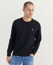 Polo Ralph Lauren Sweatshirt Double Knit Tech Long Sleeve Svart