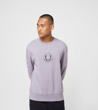 Fred Perry Global Sweatshirt, lila