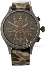 Timex TW2V09600LG Brun/Textil Ø43 mm