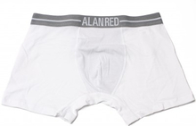Alan Red Underwear Boxershort Lasting WhiteTwo Pack
