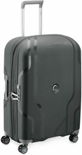 Clavel hardt mellomstor utvidbar koffert med 4 hjul 70 cm