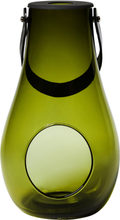 Holmegaard - Design With Light hurricane lanterne 29 cm olivengrønn