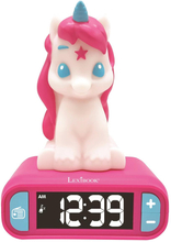 Lexibook - Unicorn Alarm Clock w. Night Light