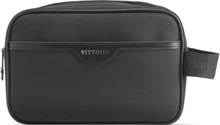 Vittorio - Washbag 100% Recycled Plastic - Black