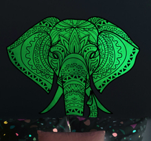 Muurstickers tienerkamer bohemian olifant
