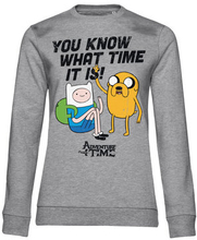 It's Adventure Time Girly Sweatshirt, Sweatshirt