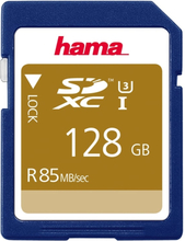 HAMA Minneskort SDXC 128GB 85MB/s Class 3