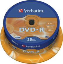 Verbatim Dvd-R 4,7GB 25-pack 16x Spindel