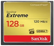 Sandisk Cf Extreme 128 Gb 120MB/s UDMA7